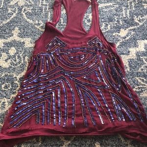 Urban Outfitters maroon top